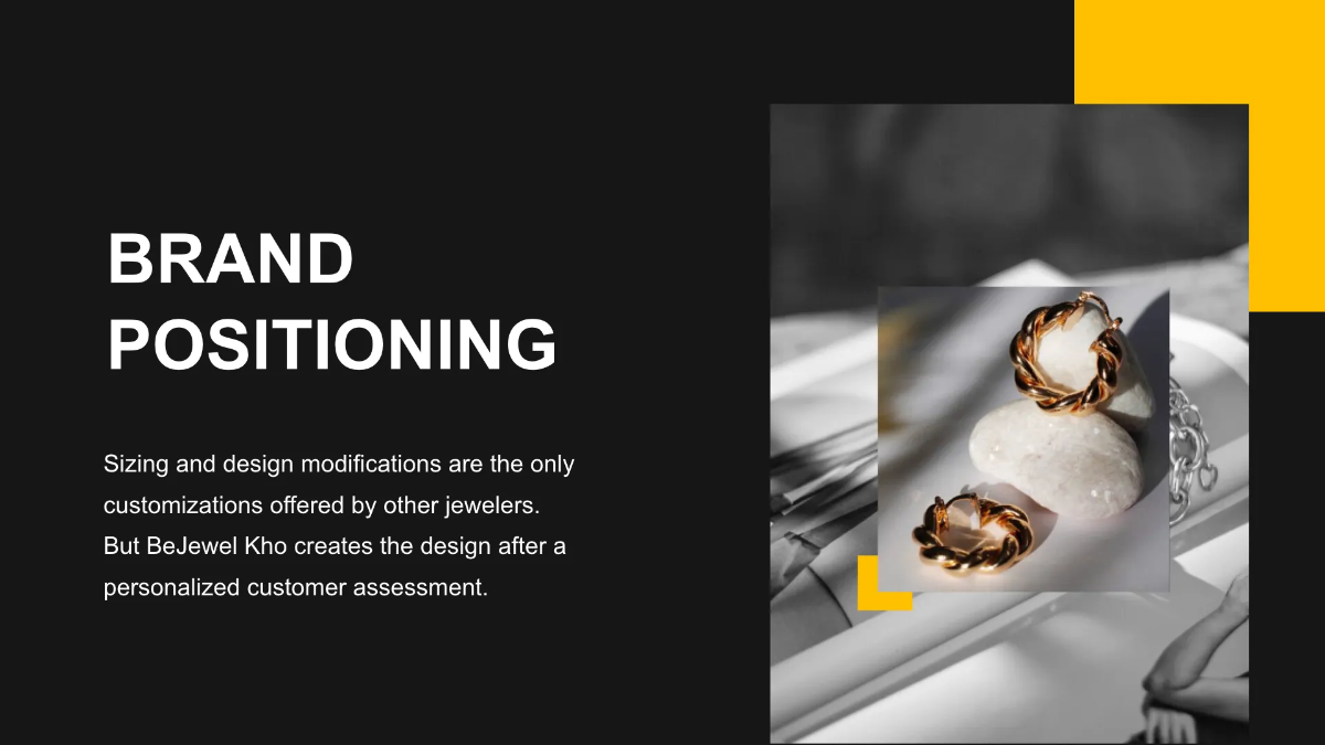 Free Jewelry Branding Agency Presentation Template to Edit Online