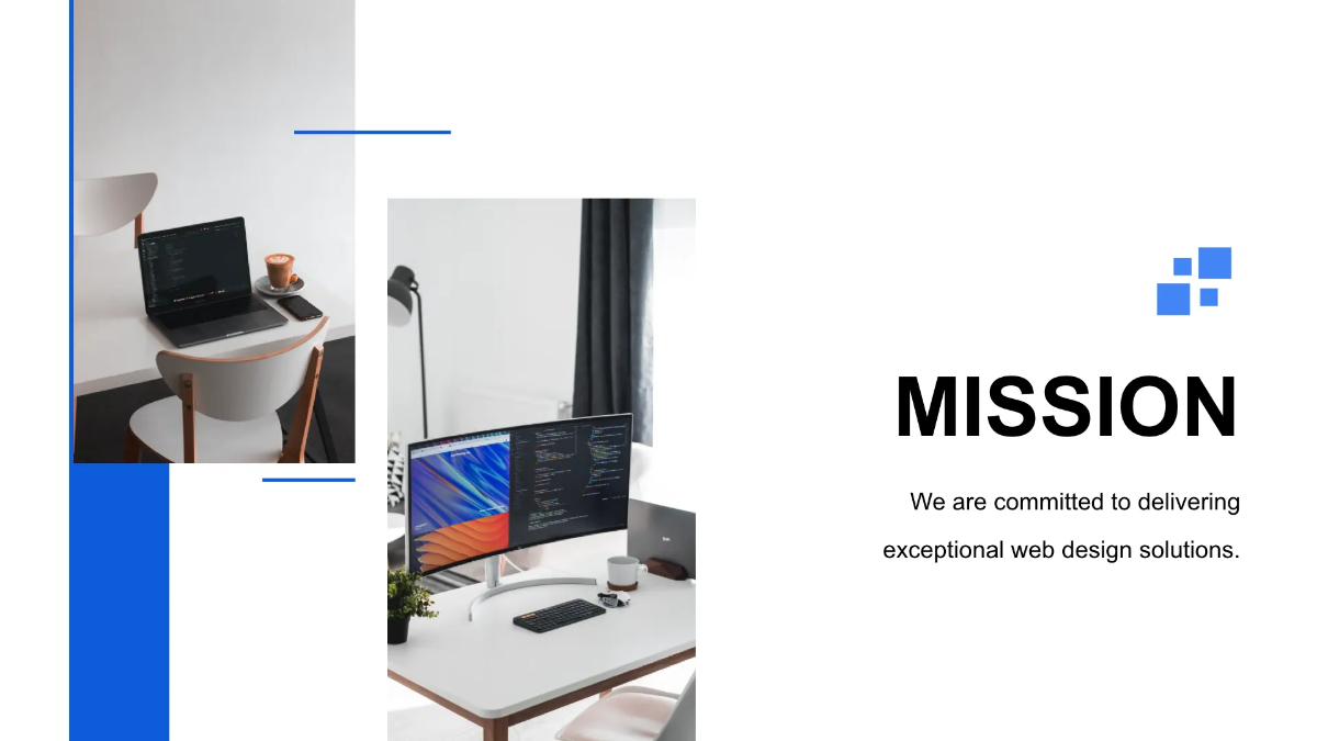 Free Web Design Agency Presentation Template to Edit Online