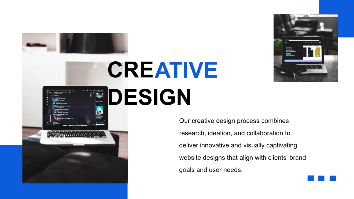 Free Web Design Agency Presentation Template to Edit Online