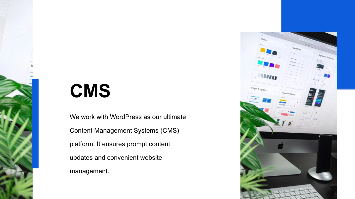 Free Web Design Agency Presentation Template to Edit Online