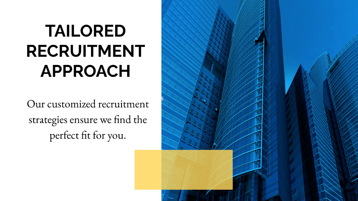 Free Employment Agency Presentation Template to Edit Online