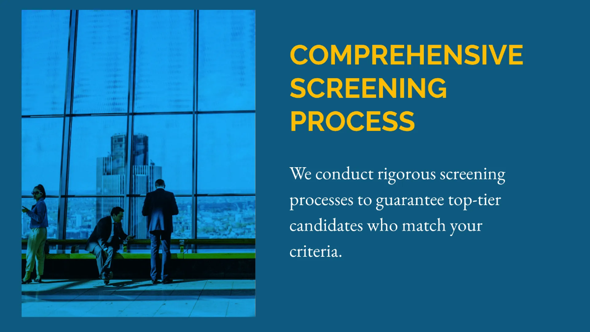 Free Employment Agency Presentation Template to Edit Online