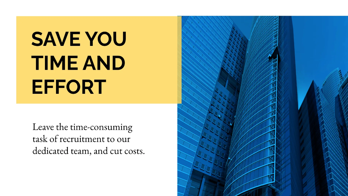 Free Employment Agency Presentation Template to Edit Online