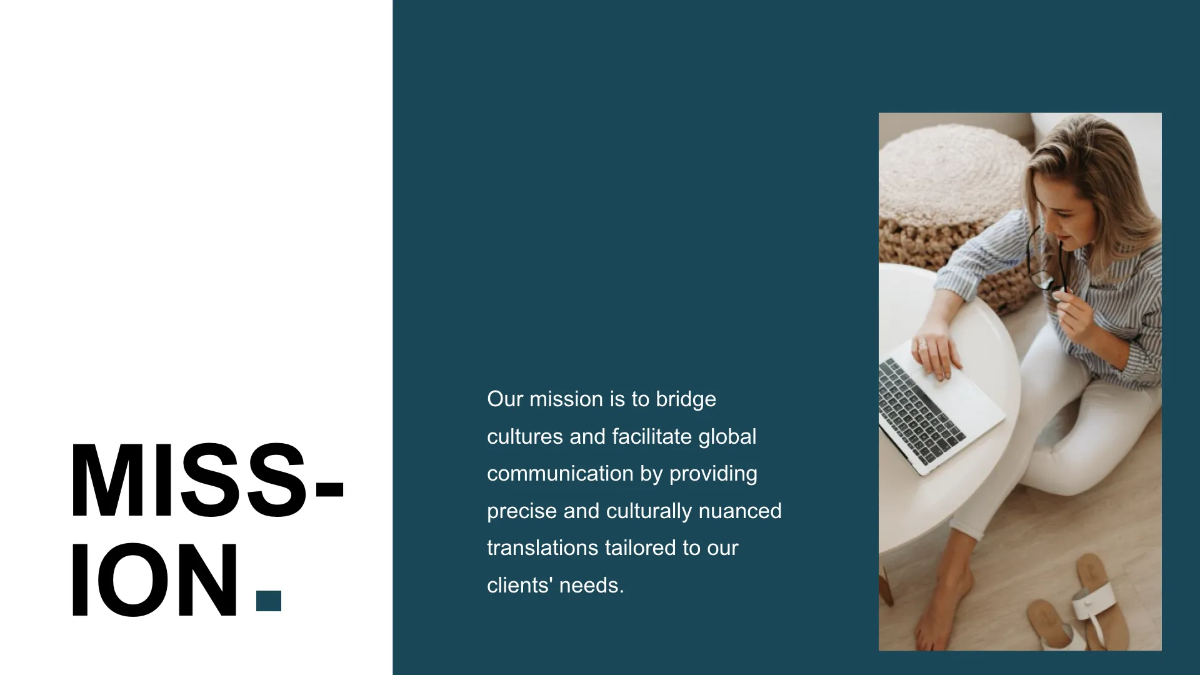 Free Translation Agency Presentation Template to Edit Online