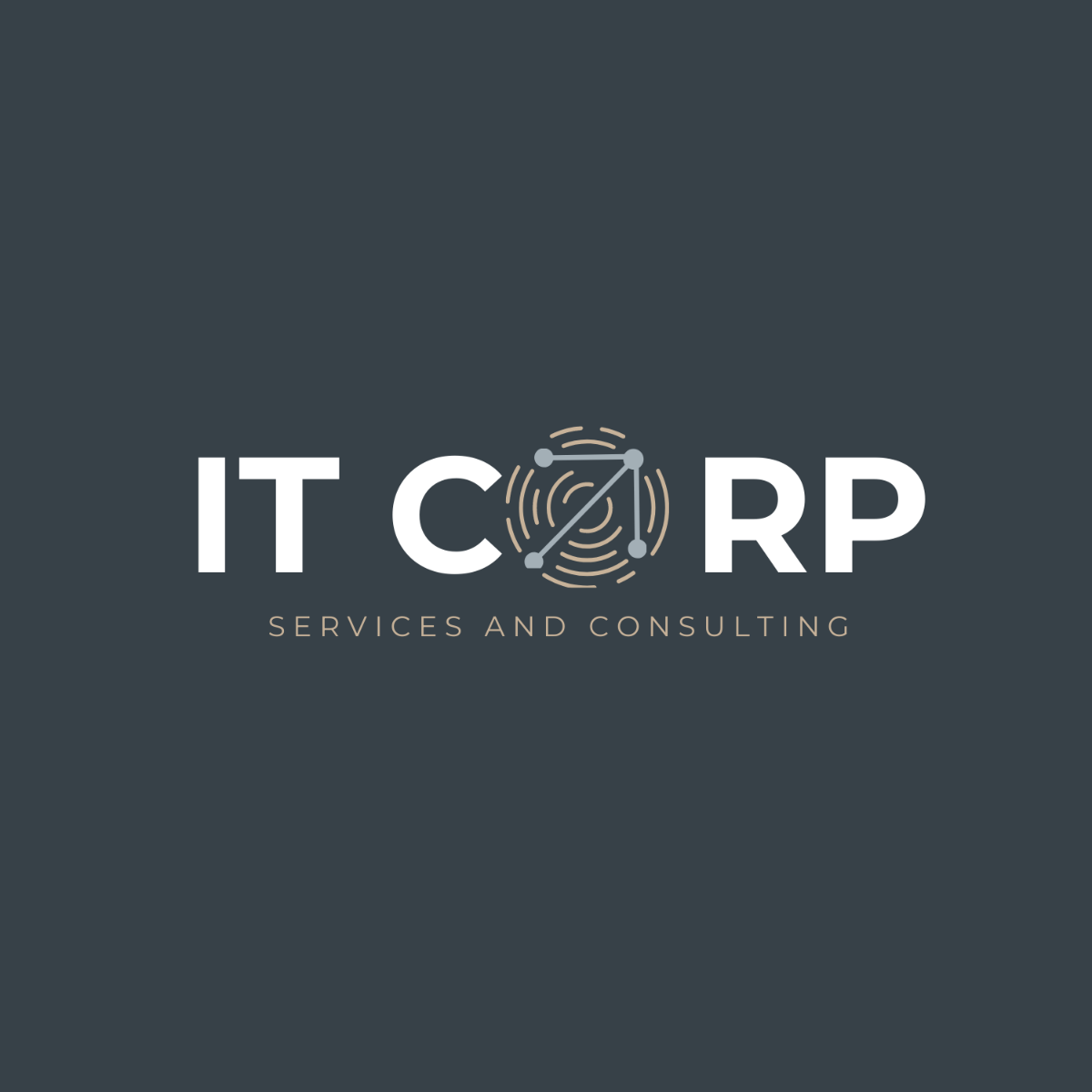 IT Digital Transformation Services Logo Template