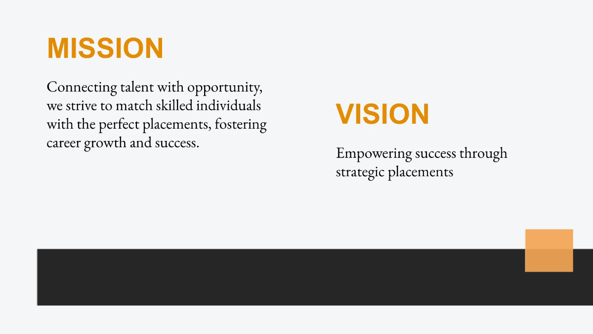 Free Recruitment Agency Presentation Template to Edit Online