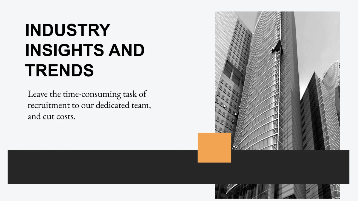 Free Recruitment Agency Presentation Template to Edit Online