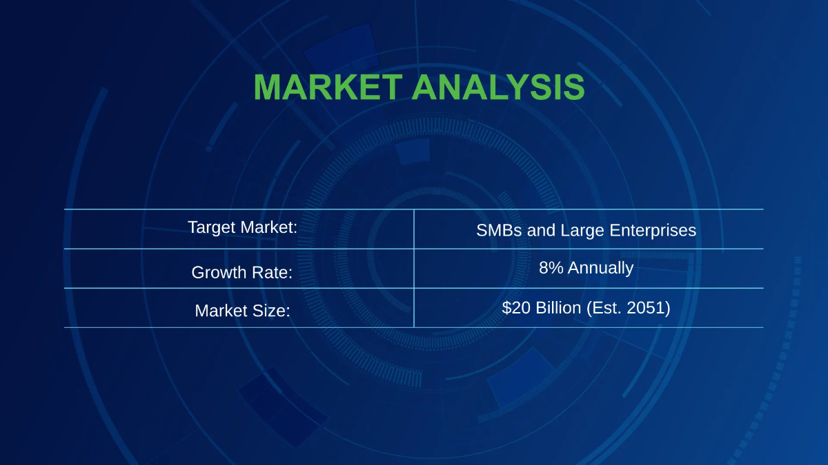 Free IT Services and Consulting Business  Structure Presentation Template to Edit Online