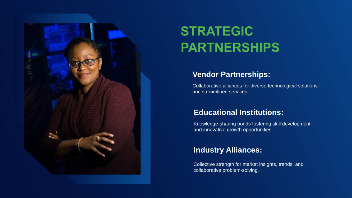 Free IT Services and Consulting Business  Structure Presentation Template to Edit Online