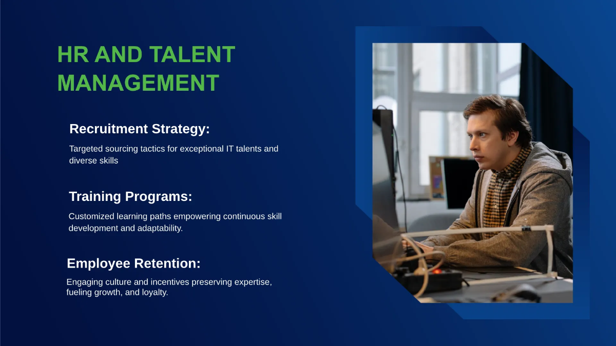 Free IT Services and Consulting Business  Structure Presentation Template to Edit Online