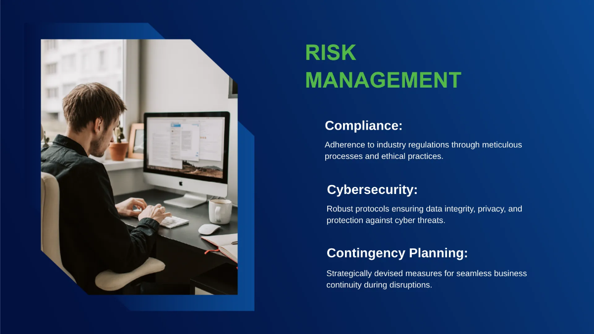 Free IT Services and Consulting Business  Structure Presentation Template to Edit Online
