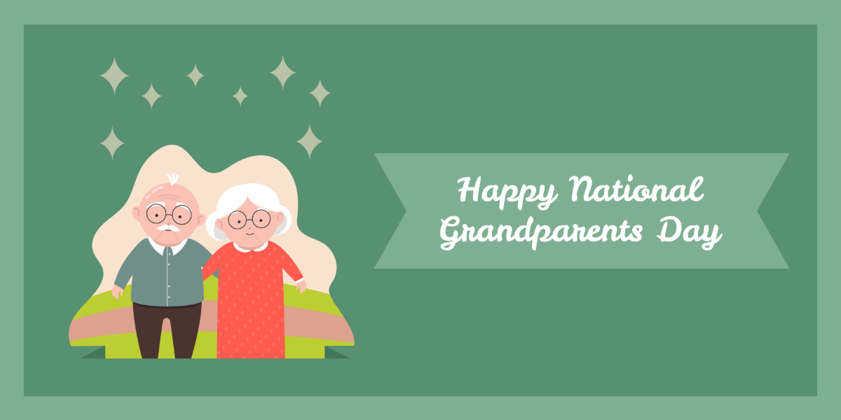 National Grandparents Day X Post Template
