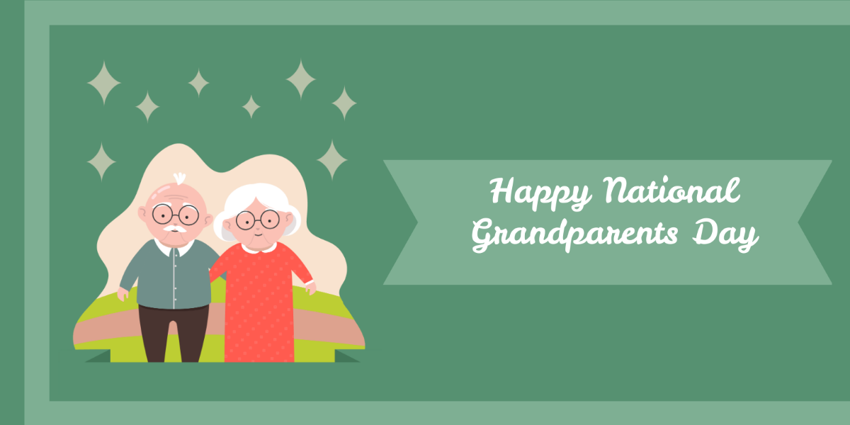 Free National Grandparents Day Blog Banner Template