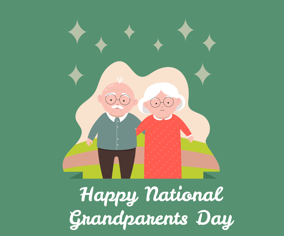 Free National Grandparents Day Ad Banner Template