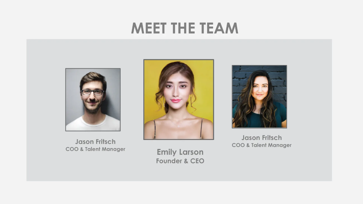 Free Management Agency Presentation Template to Edit Online