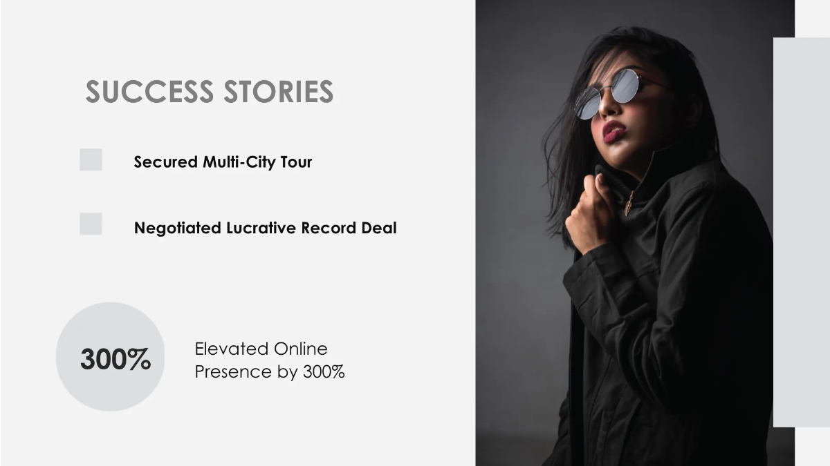 Free Management Agency Presentation Template to Edit Online