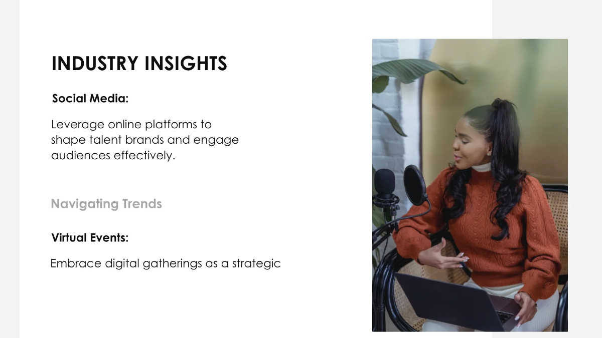 Free Management Agency Presentation Template to Edit Online