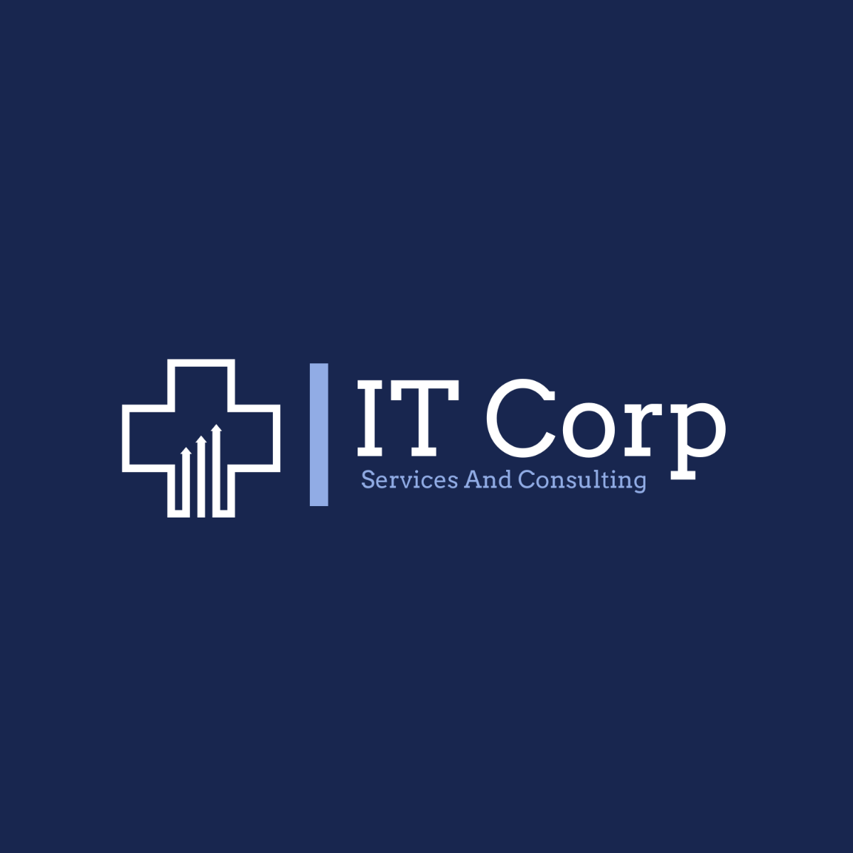 Healthcare IT Consulting Logo Template