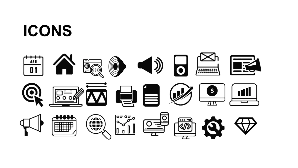 Free Media Agency Presentation Template to Edit Online