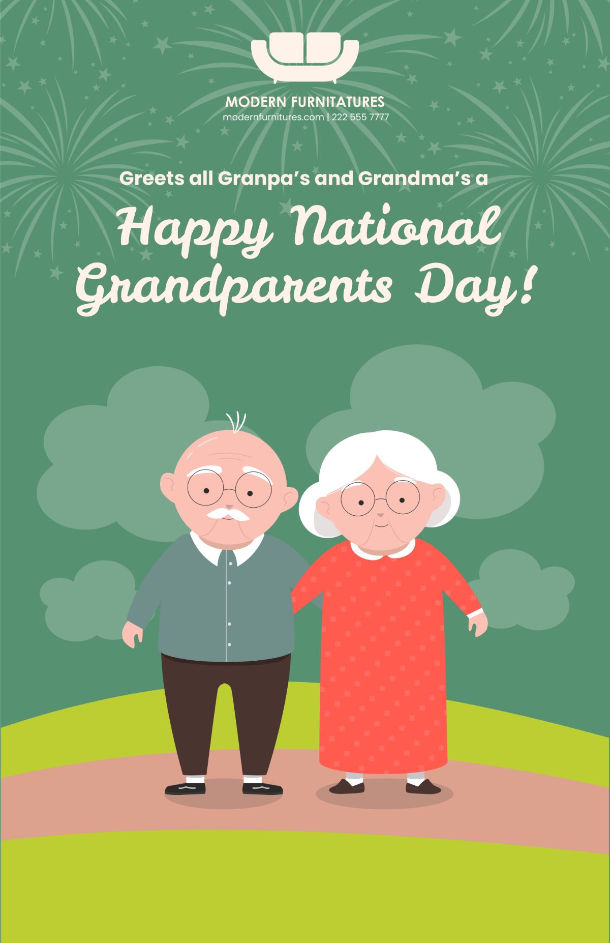 National Grandparents Day Poster