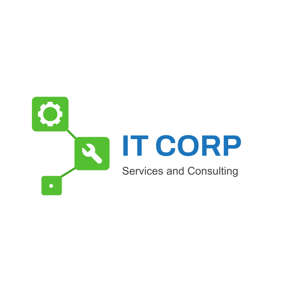 Managed IT Services Logo Template