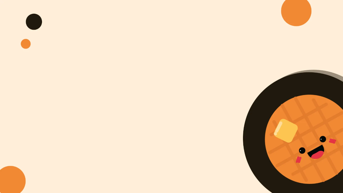 Free Food Background Presentation Template to Edit Online