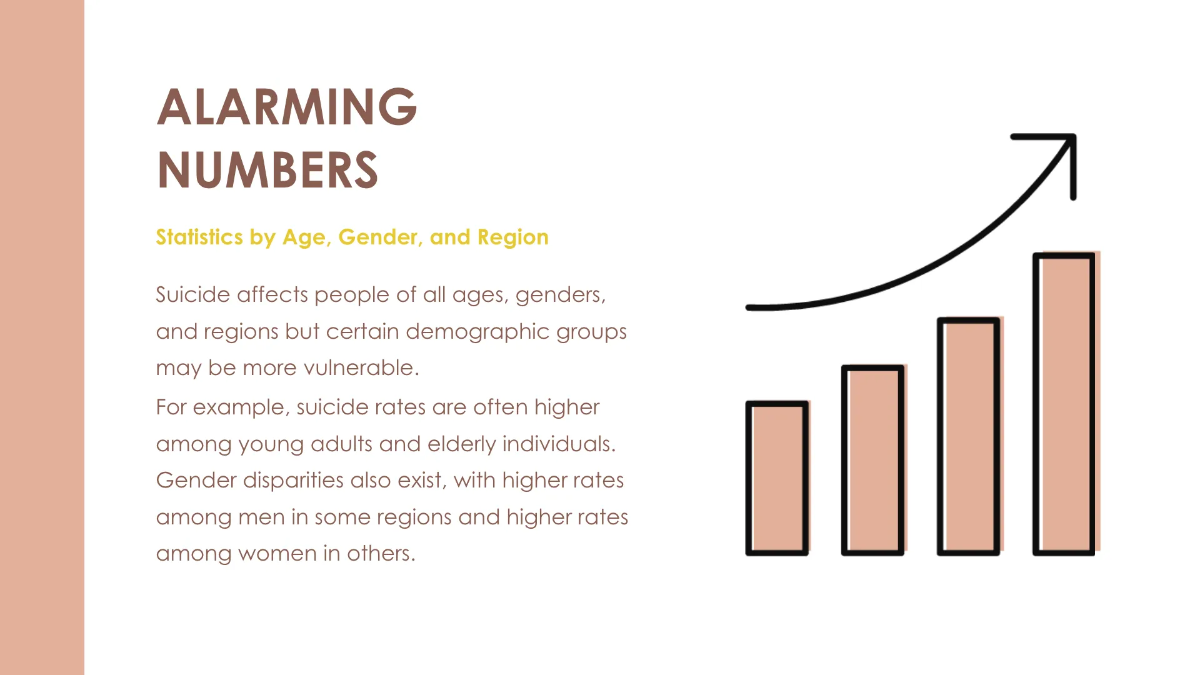 Free World Suicide Prevention Day Presentation Template to Edit Online