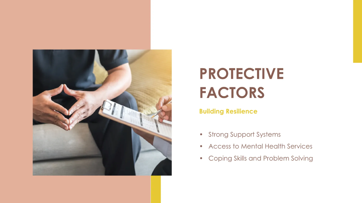 Free World Suicide Prevention Day Presentation Template to Edit Online