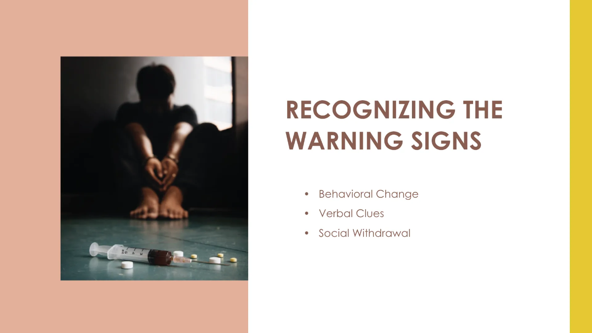 Free World Suicide Prevention Day Presentation Template to Edit Online