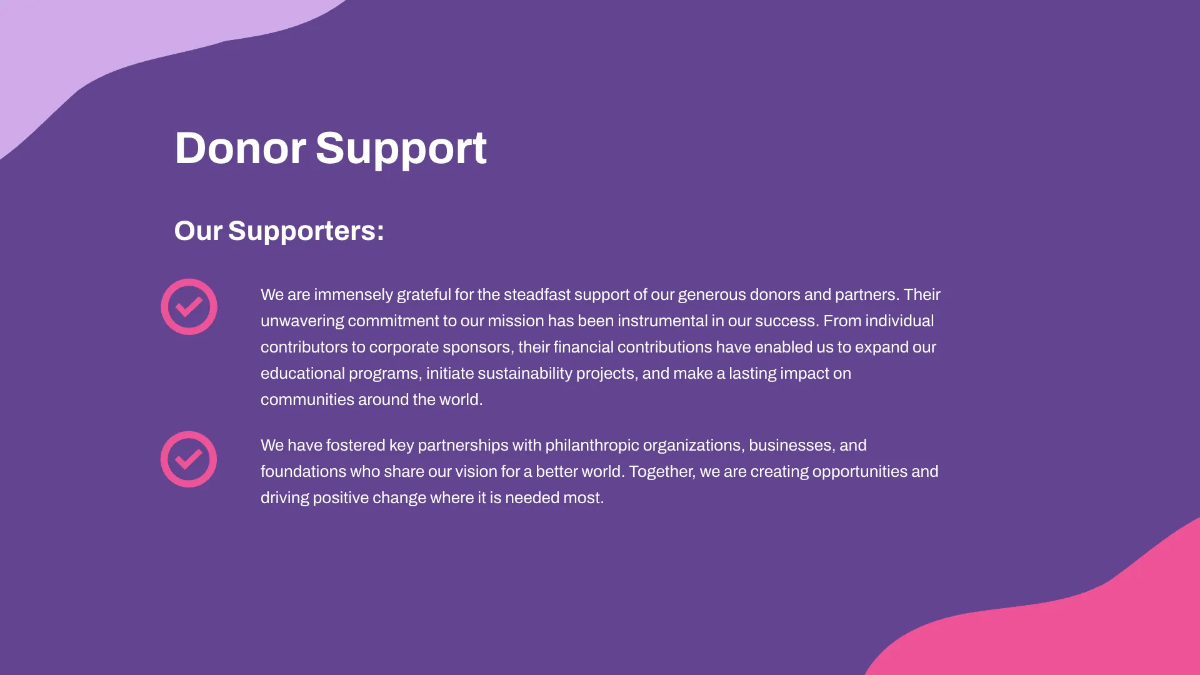 Free Nonprofit Organization PowerPoint Presentation Template to Edit Online