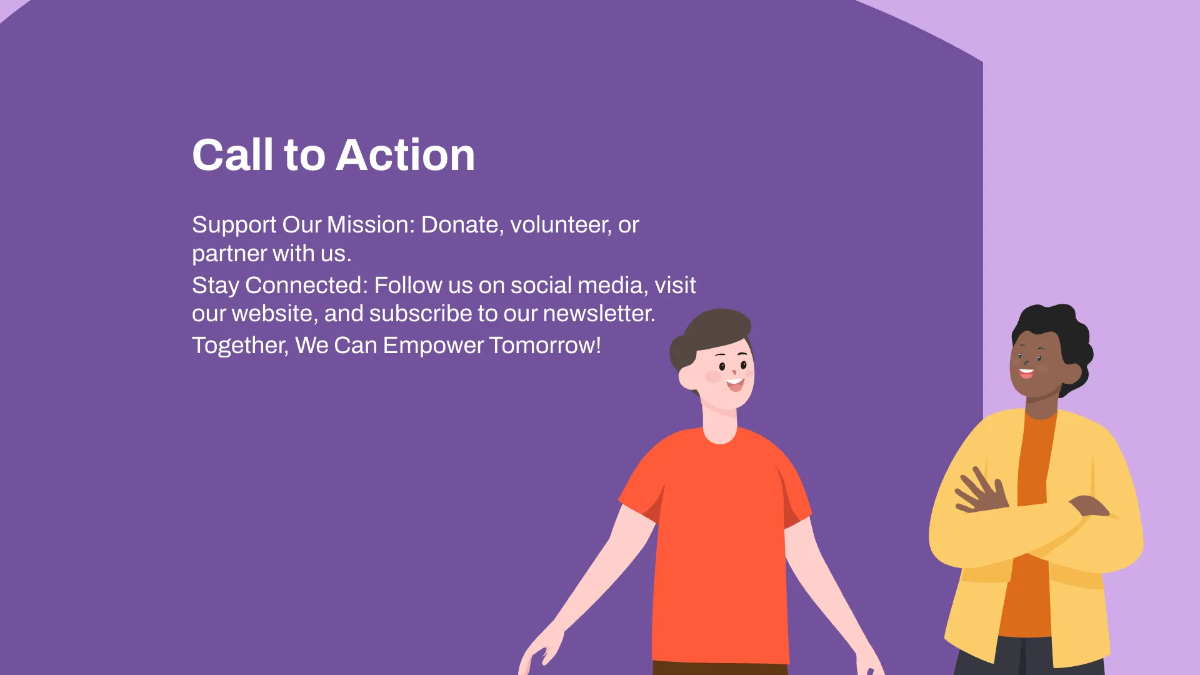 Free Nonprofit Organization PowerPoint Presentation Template to Edit Online