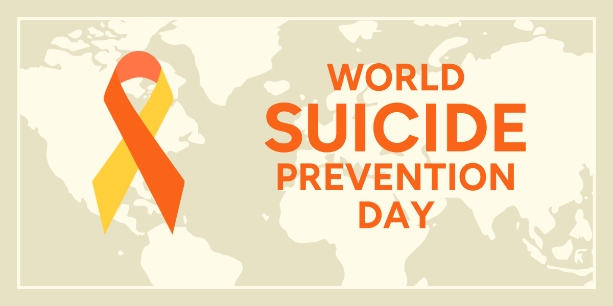 Free World Suicide Prevention Day X Post Template