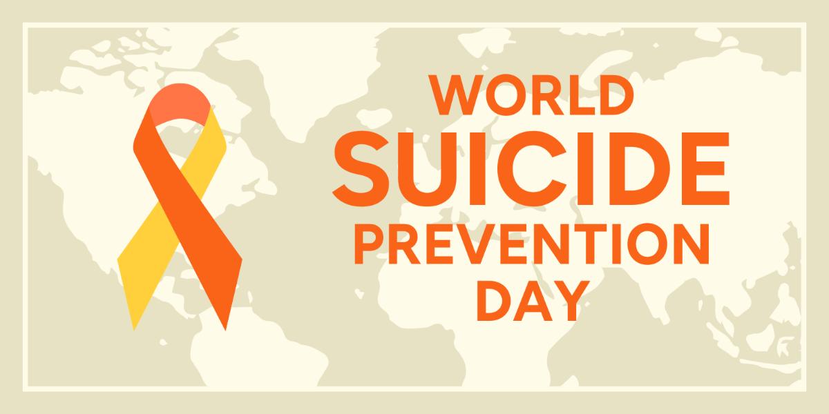Free World Suicide Prevention Day Blog Banner Template