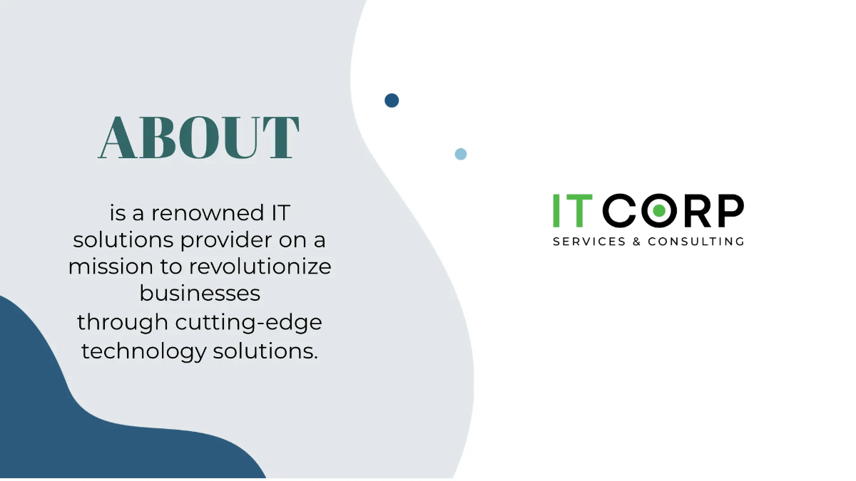 Free IT E-Commerce Solutions Business Presentation Template to Edit Online