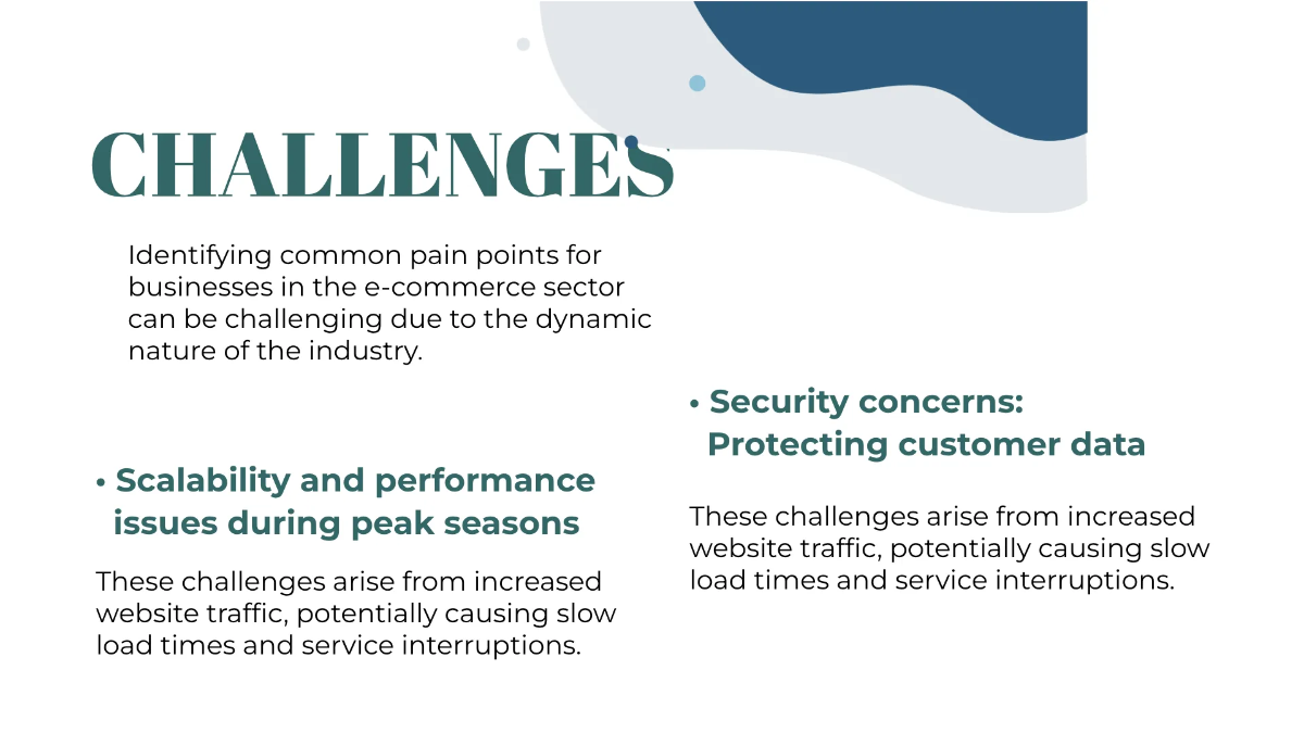 Free IT E-Commerce Solutions Business Presentation Template to Edit Online