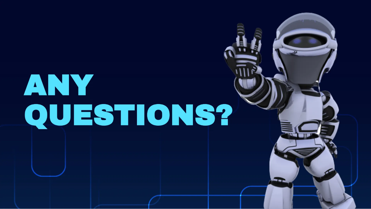 Free IT AI & Machine Learning Services Business Presentation Template to Edit Online