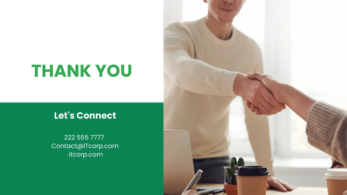 Free IT Business Intelligence & Analytics Consulting Business Presentation Template to Edit Online