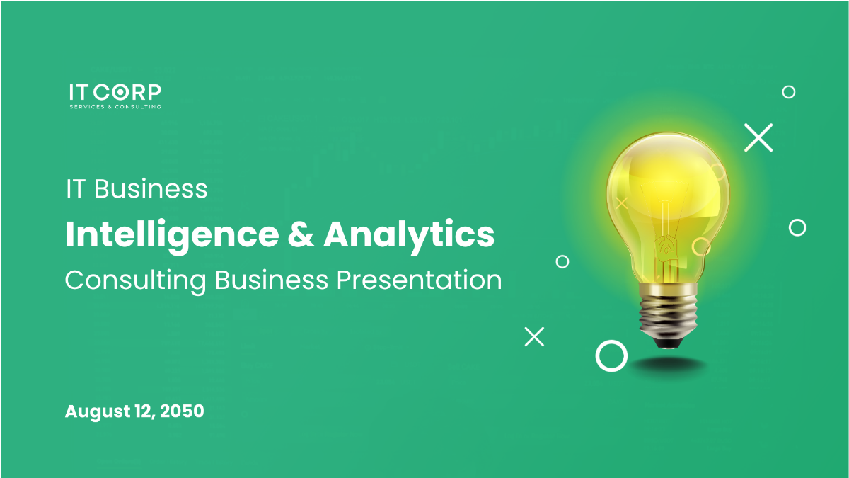 IT Business Intelligence & Analytics Consulting Business Presentation Template