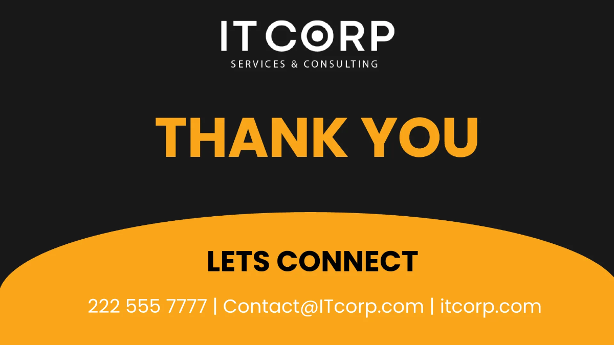 Free IT Cloud Consulting & Implementation Business Presentation Template to Edit Online