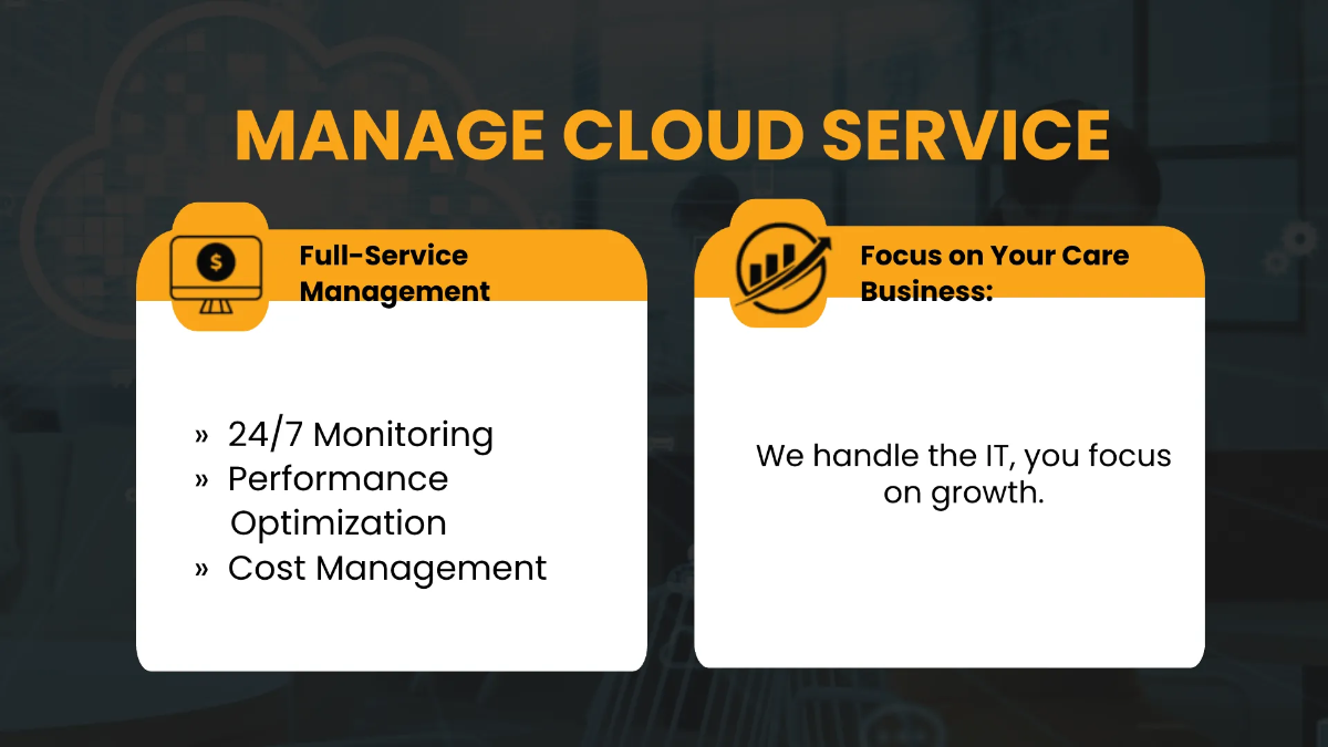 Free IT Cloud Consulting & Implementation Business Presentation Template to Edit Online