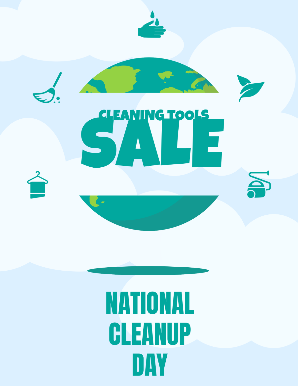 National CleanUp Day Sales Flyer