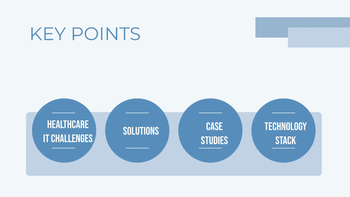 Free Healthcare IT Consulting Business Presentation Template to Edit Online