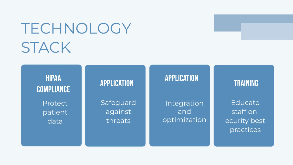 Free Healthcare IT Consulting Business Presentation Template to Edit Online
