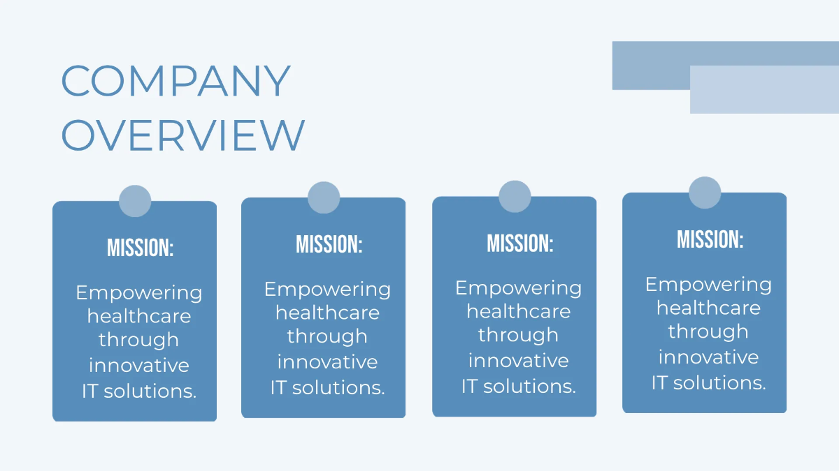 Free Healthcare IT Consulting Business Presentation Template to Edit Online