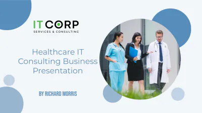 Free Healthcare IT Consulting Business Presentation Template to Edit Online