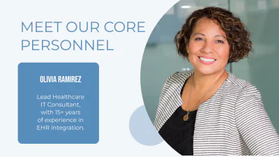Free Healthcare IT Consulting Business Presentation Template to Edit Online