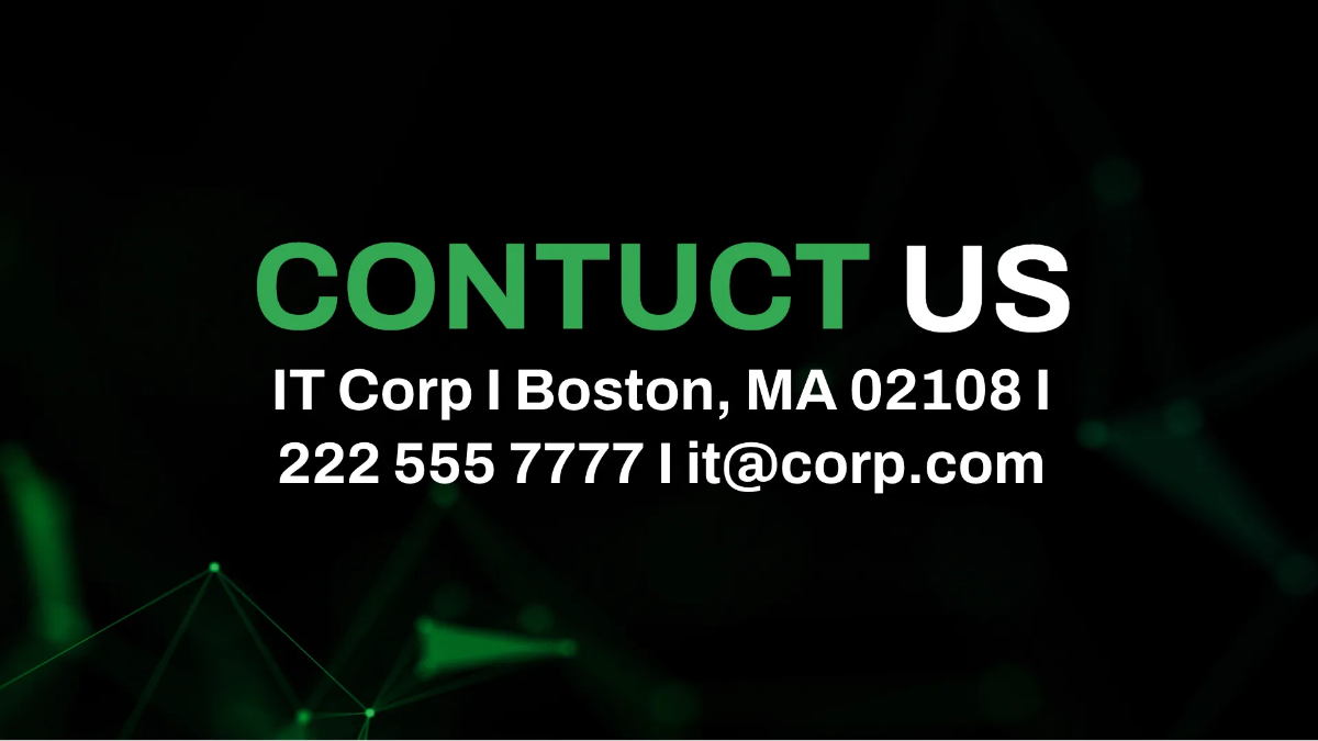 Free IT ERP Services & Consulting Business Presentation Template to Edit Online