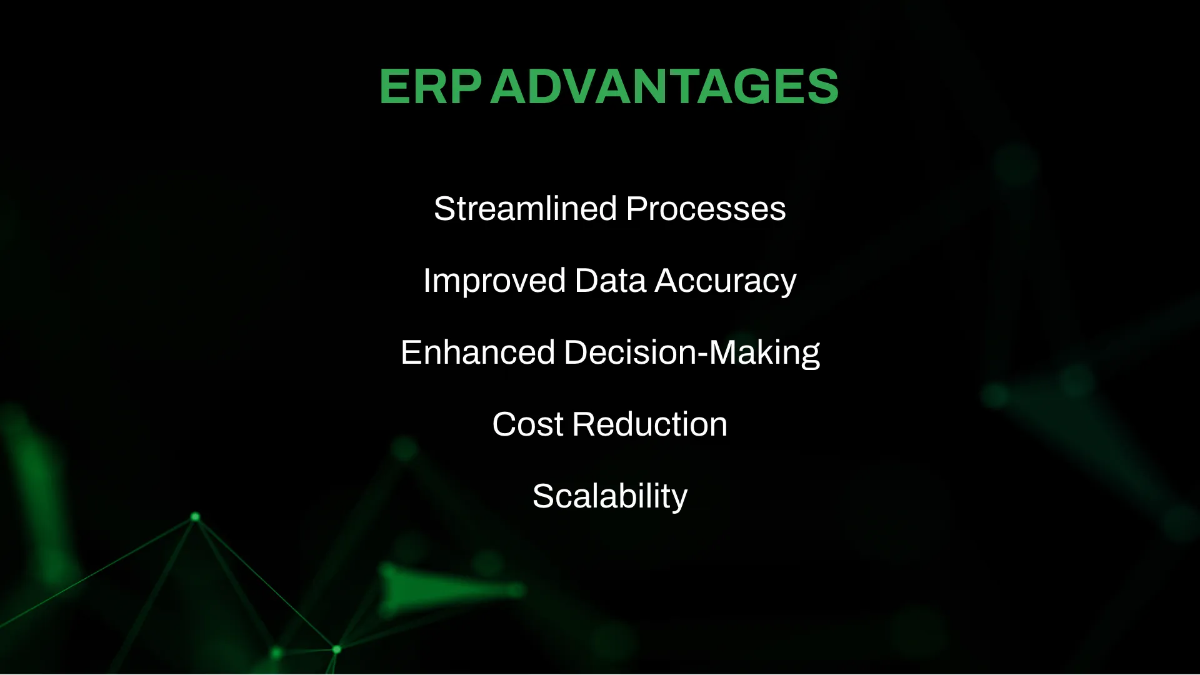 Free IT ERP Services & Consulting Business Presentation Template to Edit Online