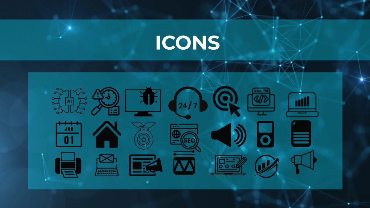 Free IT Cybersecurity Services Business Presentation Template to Edit Online