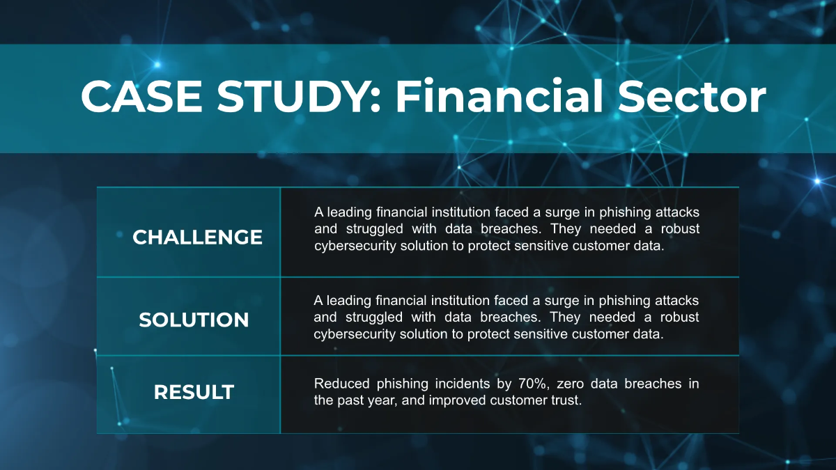 Free IT Cybersecurity Services Business Presentation Template to Edit Online